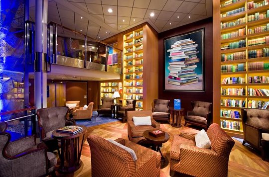 Celebrity Solstice Library